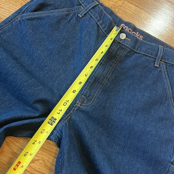 MOTHER Snacks High-Rise Utility Puddle Jeans Size 30 NWT - Picture 6 of 13